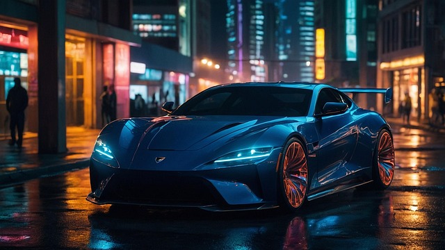 modern car