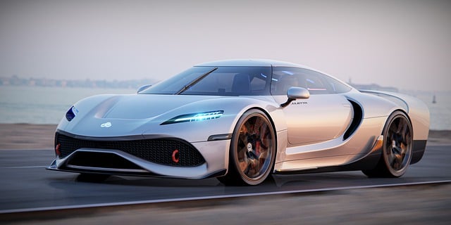 modern car